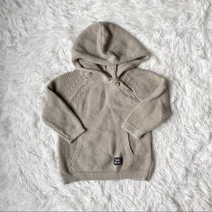 Zara Baby Boy Hooded Sweater Size 18-24 Months